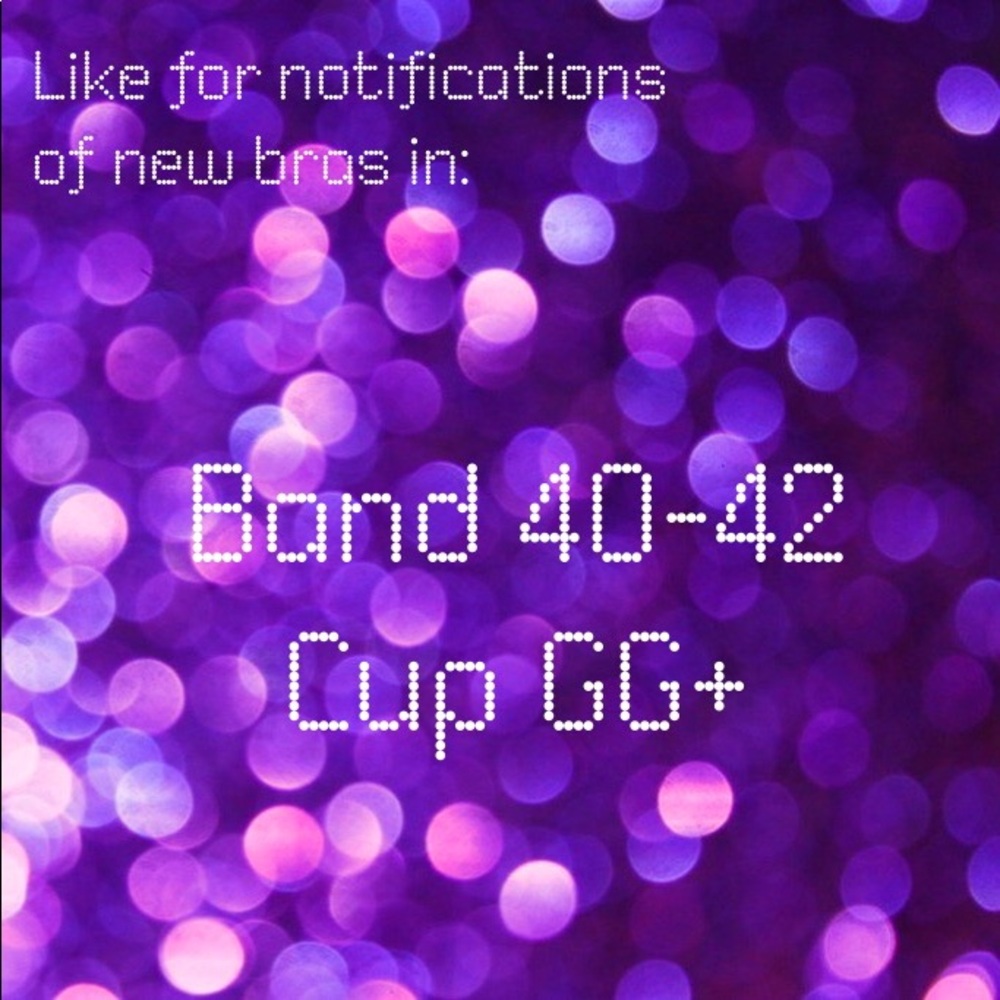 Like if your bra size is 40-42GG+!